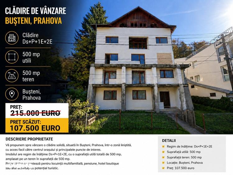 Casă cu Teren 500 Mp în Central