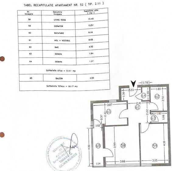 Vanzare apartament 2 camere - Style Residence 2 - 6
