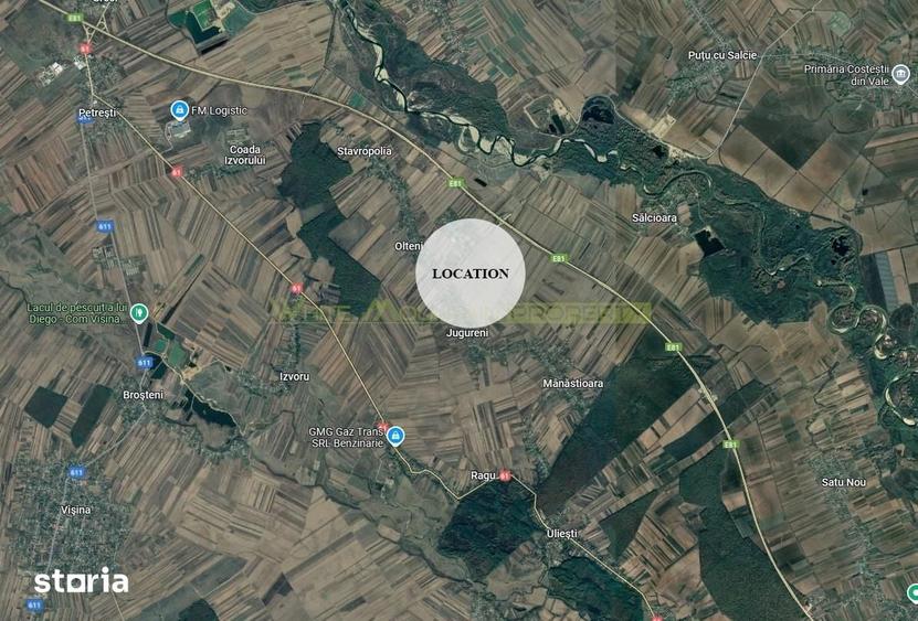 Teren de 118000 mp, în Uliești