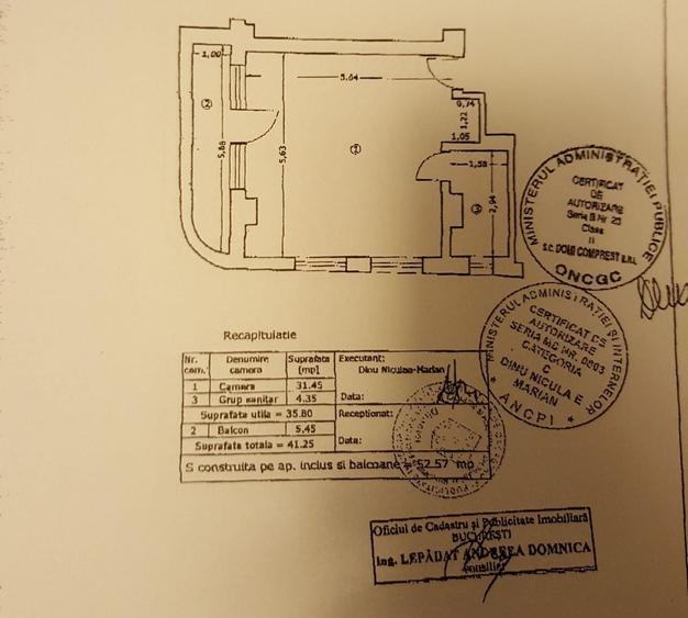 Garsonieră semidecomandată, mobilată în Giurgiului