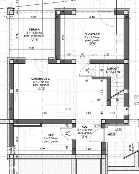 Apartament cu 3 camere în Ultracentral
