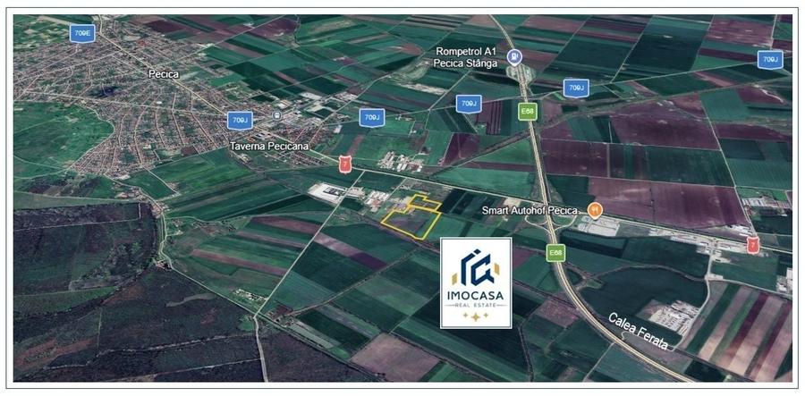 Teren agricol extravilan de 82400 mp, în Nord-Vest