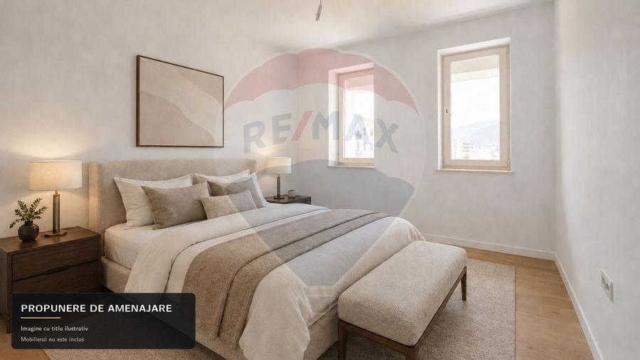 Apartament 3 camere, 70,25 mp utili, 2 băi + balcon | Tractorul - 10