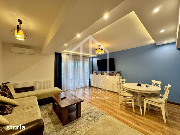 Apartament cu 3 camere, mobilat în Lazaret