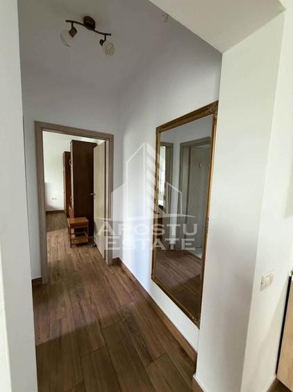 Apartament cu 2 camere semidecomandat, mobilat în Ghiroda
