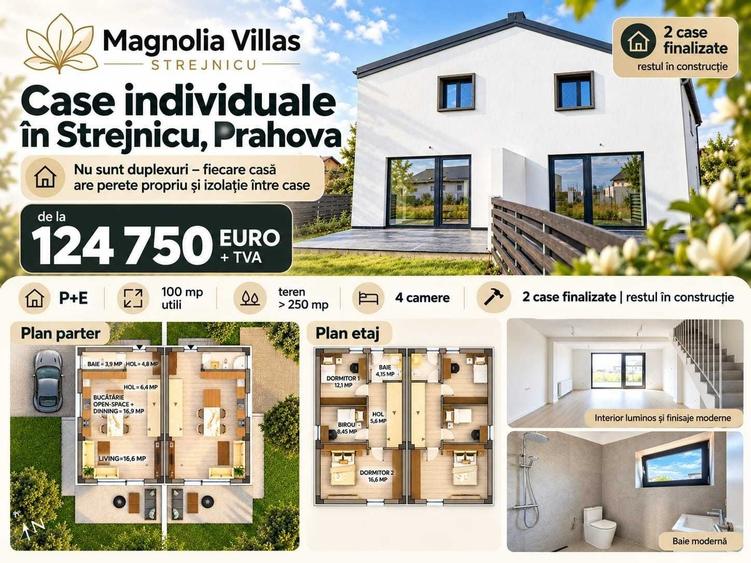 Casă cu 4 camere în Strejnicu