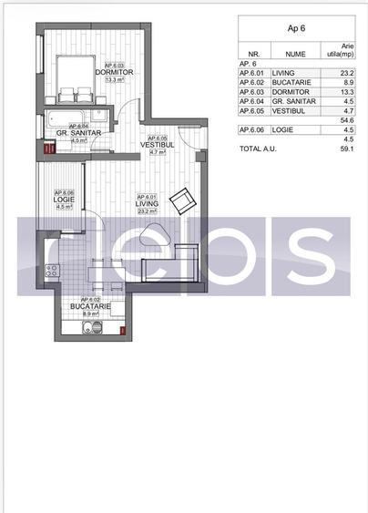 Apartament cu 2 camere în Ștefan cel Mare