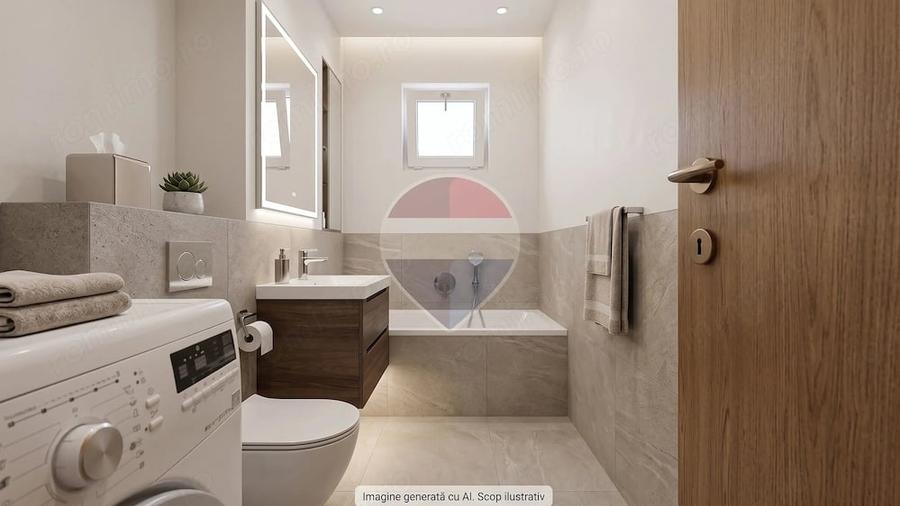 Apartament cu 3 camere semidecomandat în Central