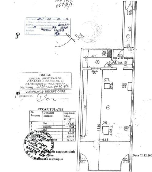 Spațiu comercial, de 127 mp, în Central