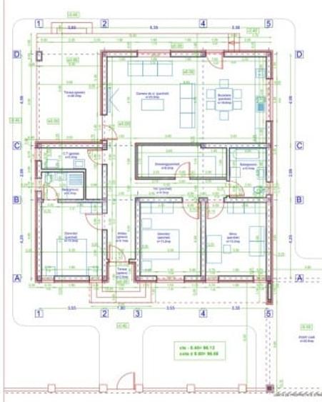 Casă individuală cu 4 camere cu Teren 658 Mp în Dumbrăvița