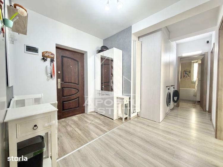 Apartament cu 3 camere decomandat, complet mobilat la parter in Giroc. - 14