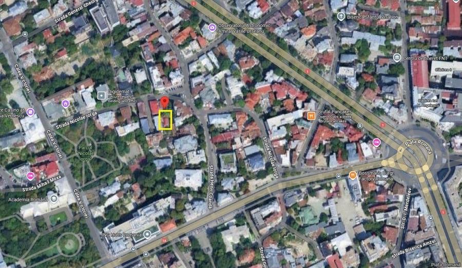 Casă cu 2 camere cu Teren 34 Mp în Calea Victoriei