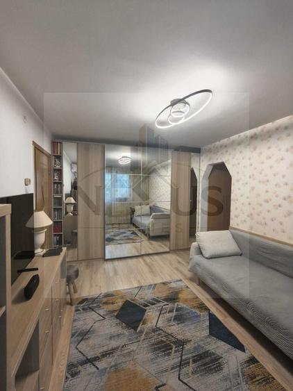 Apartament cu 2 camere semidecomandat, mobilat în Progresul