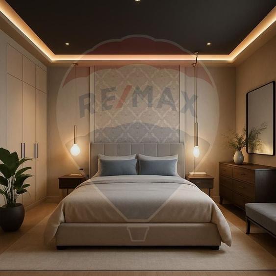 Apartament cu 3 camere, mobilat în Pipera