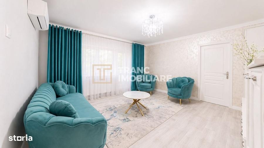 Apartament cu 2 camere semidecomandat, mobilat în Micălaca