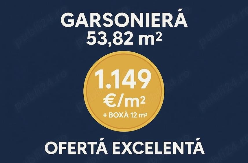 Garsonieră decomandată în E3