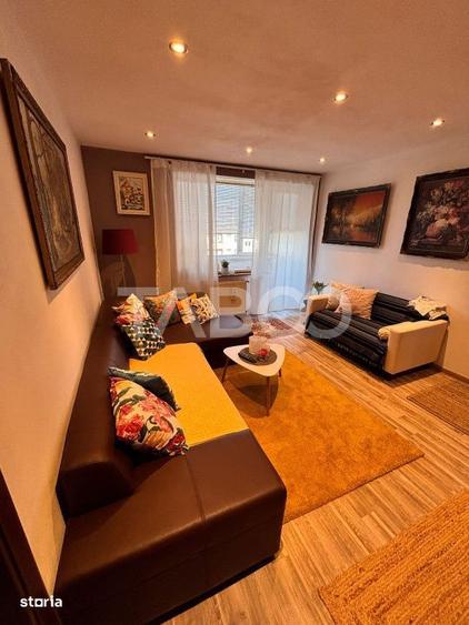 Apartament cu 2 camere semidecomandat, mobilat în Terezian