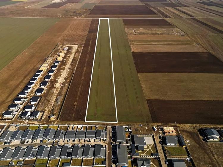 Teren de 38500 mp, în Tărlungeni