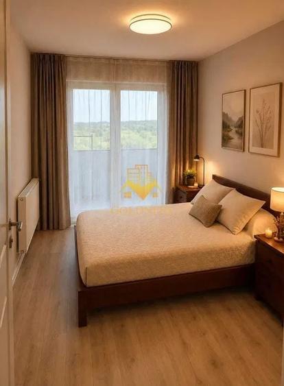 Apartament cu 2 camere semidecomandat, mobilat în Gheorgheni