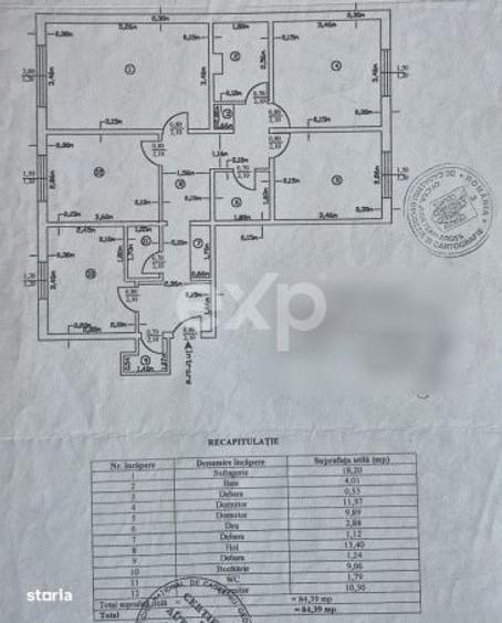 EREMIA GRIGORESCU | Apartament 4 camere | Parter inalt | 88 mp - 1