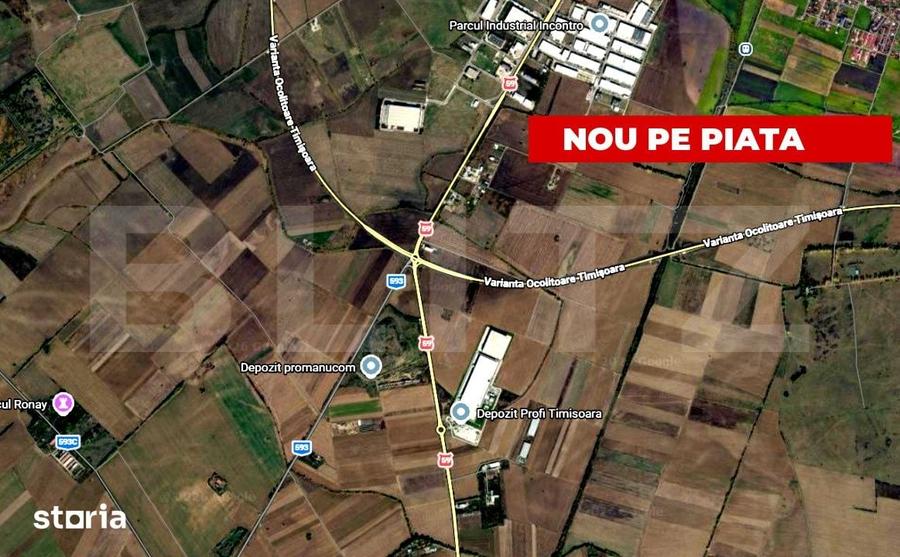 Teren intravilan 7.526ha zona industriala Sag - 1
