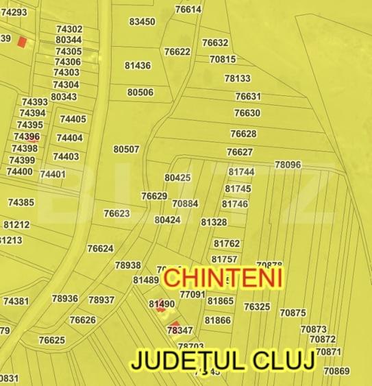 Teren Construcții intravilan de 700 mp, în Deușu
