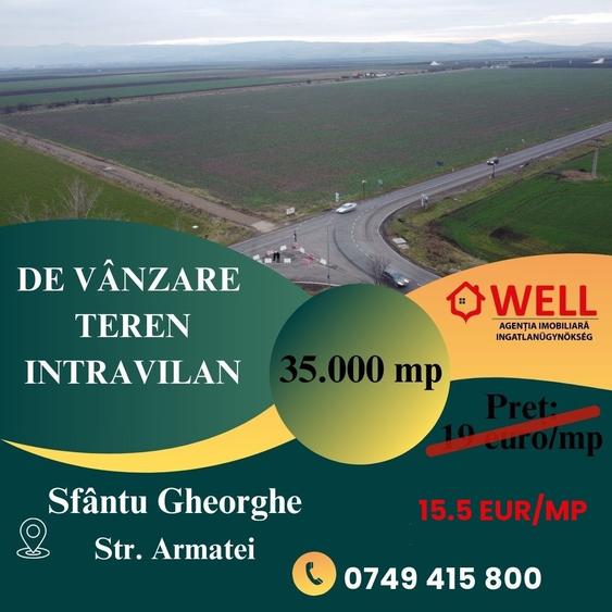 Teren agricol intravilan de 35000 mp, în Gării