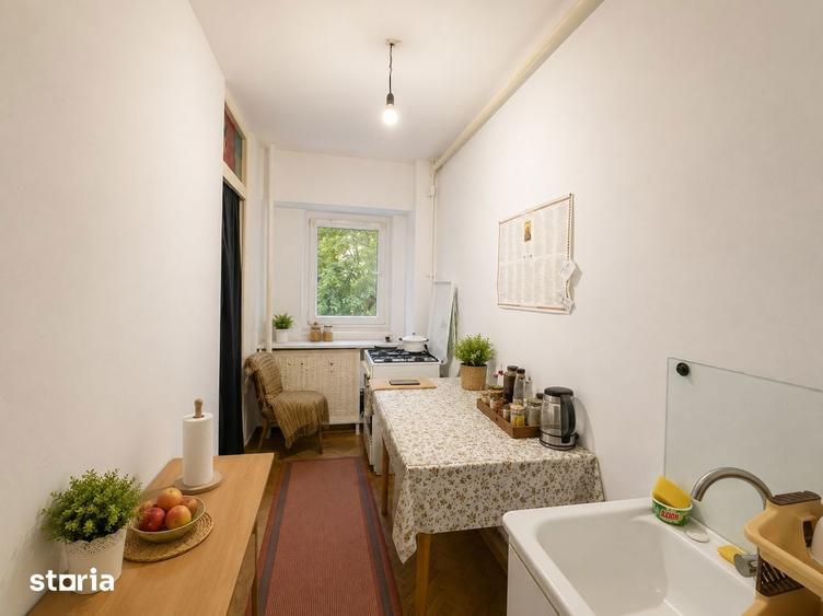 Ghica Tei garsoniera de vanzare, etaj 1, cu balcon - 2