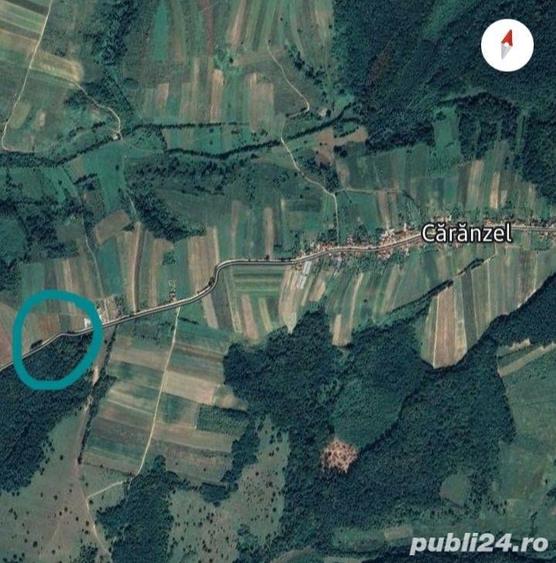 Teren de 5755 mp, în Cărănzel