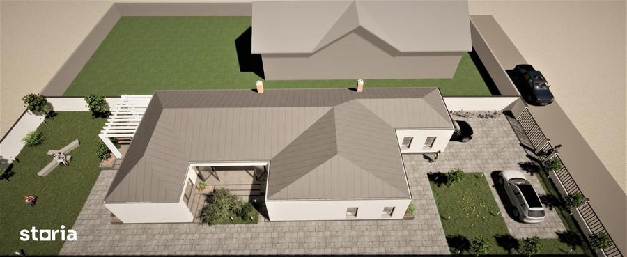 Casă cu 3 camere cu Teren 700 Mp în Lazuri