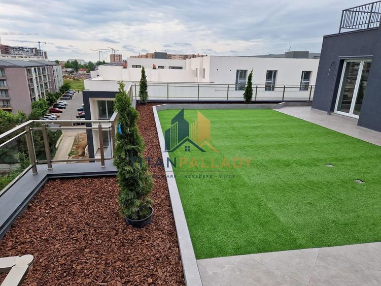 Penthouse cu 4 camere decomandat în Theodor Pallady