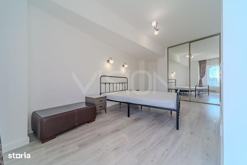 Apartament cu 2 camere semidecomandat în Central