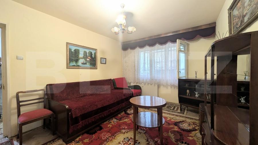 Apartament cu 2 camere semidecomandat, mobilat în Nord