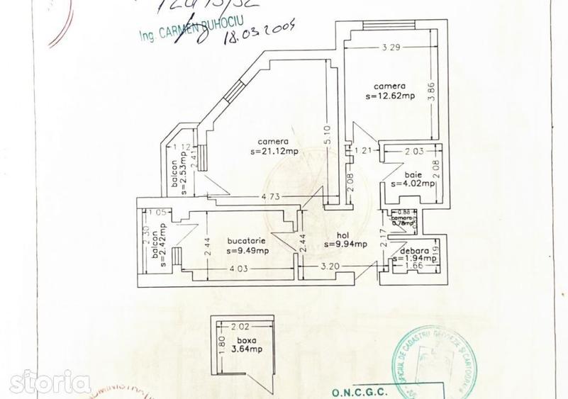 Apartament cu 2 camere decomandat, mobilat în Faleza Nord