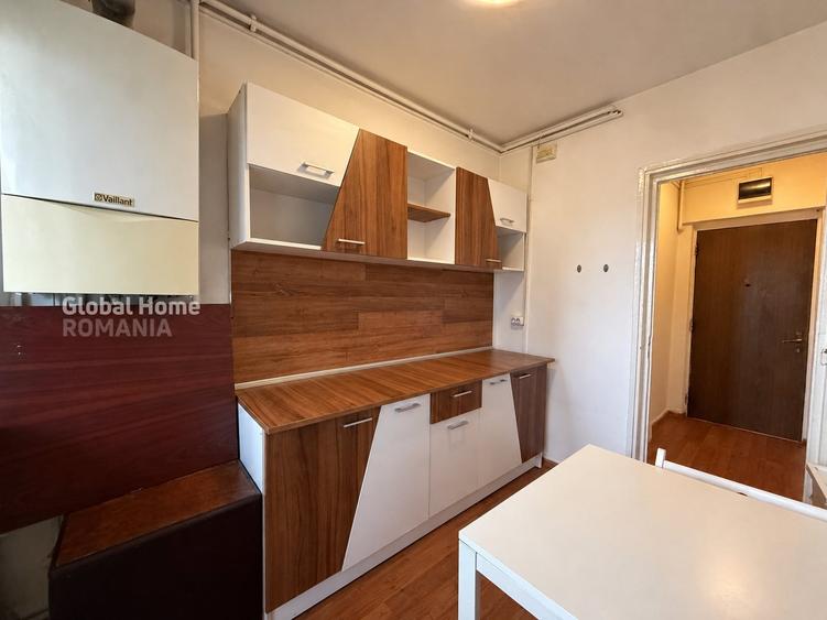 Apartament cu 2 camere semidecomandat, mobilat în Universitate