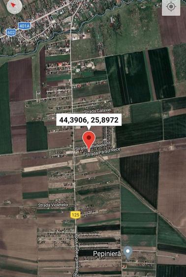 Teren Construcții intravilan de 800 mp, în Țegheș