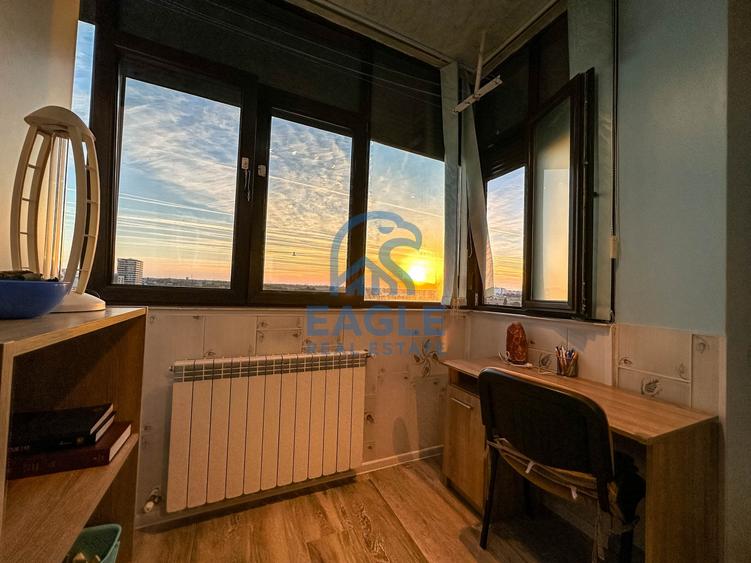 Apartament cu 2 camere nedecomandat, mobilat în Tomis Nord