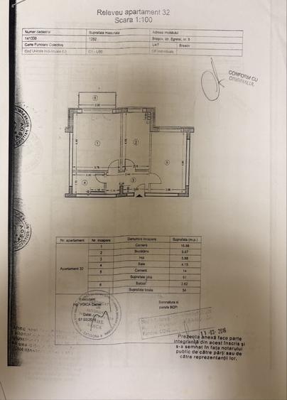 Apartament cu 2 camere în Avantgarden