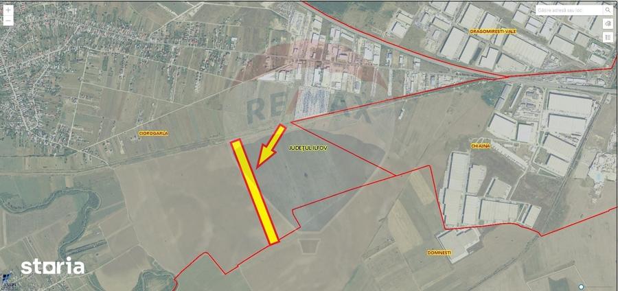 Teren de 49666 mp, în Ciorogârla