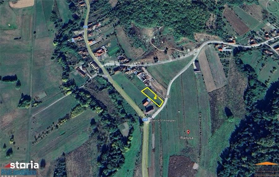 Teren de 1000 mp, în Moneasa