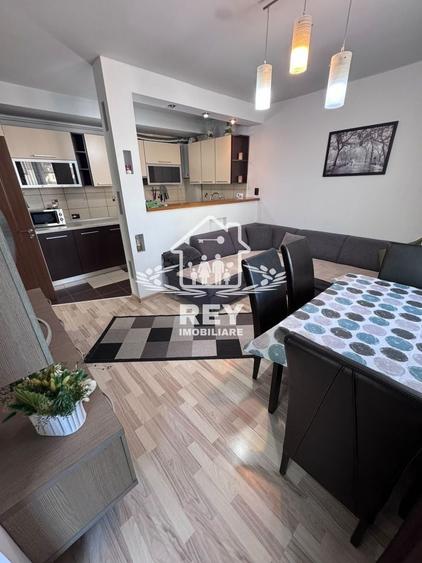 Apartament cu 3 camere semidecomandat, mobilat în Turnișor