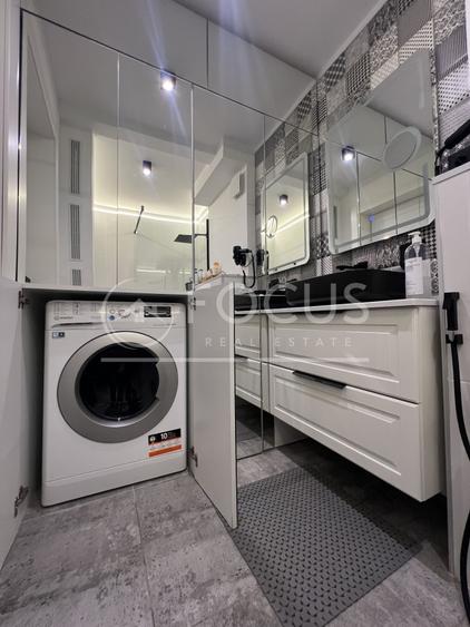 Apartament cu 2 camere semidecomandat, mobilat în Floreasca