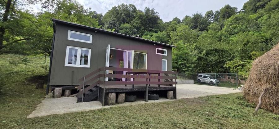Casă cu 2 camere cu Teren 1500 Mp în Telega
