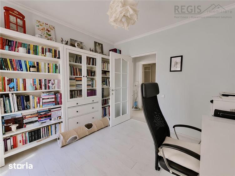 Apartament cu 4 camere decomandat, mobilat în Cișmigiu