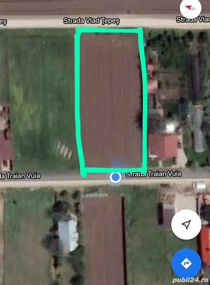 Teren de 2000 mp, în Slobozia Nouă