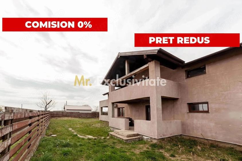 Casă cu 3 camere cu Teren 477 Mp în Bradu