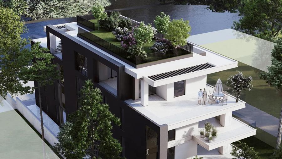 APARTAMENT CU 3 CAMERE - GRADINA - VEDERE LA LACUL TEI - 4