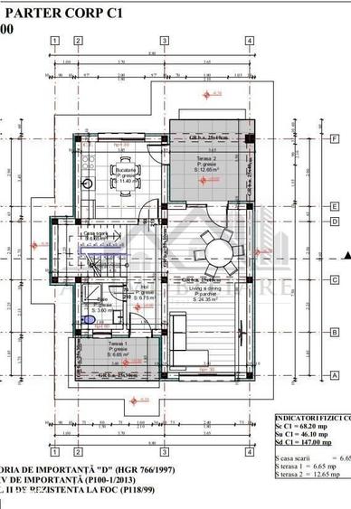 Apartament cu 4 camere în Pietrăria