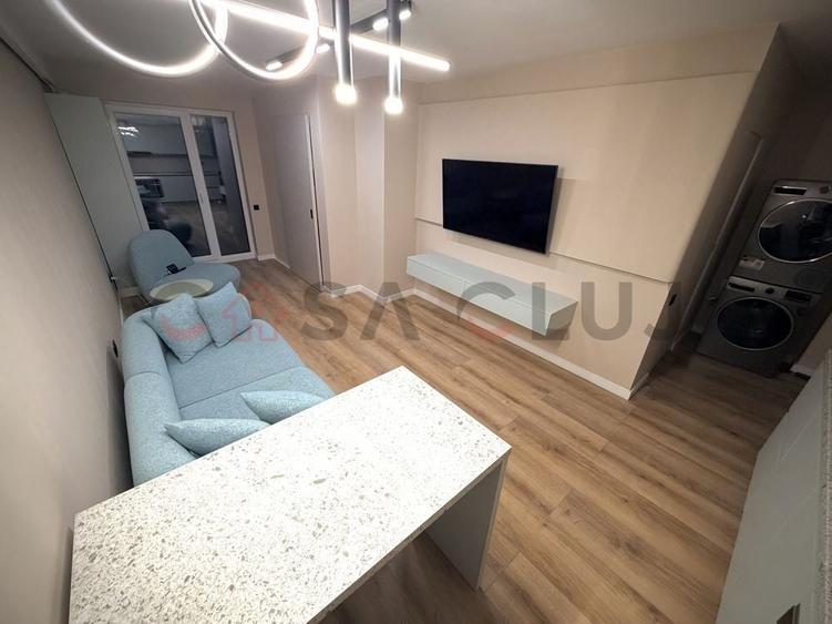 Apartament cu 2 camere semidecomandat, mobilat în Gheorgheni