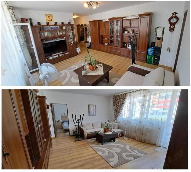 Apartament cu 2 camere semidecomandat în Baciu